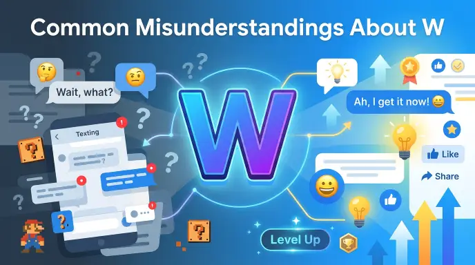 Common Misunderstandings About W