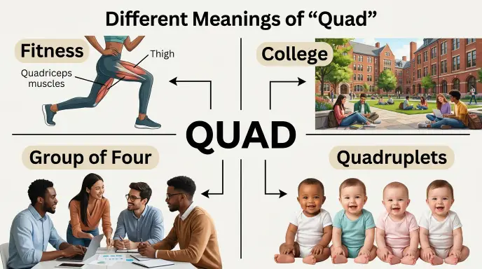Different Meanings of “Quad”