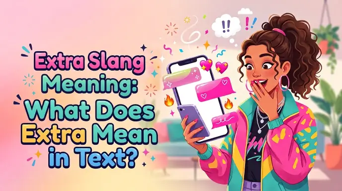 extra slang meaning