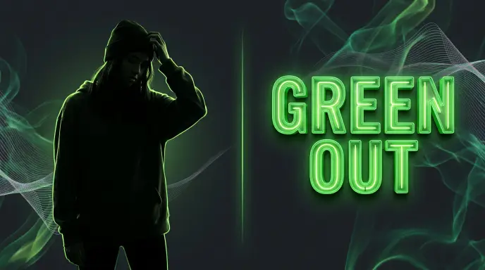 green out meaning slang