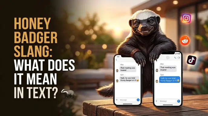 honey badger slang