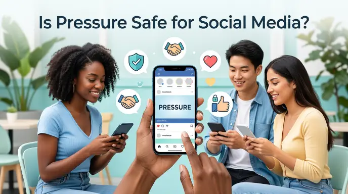 Is Pressure Safe for Social Media?