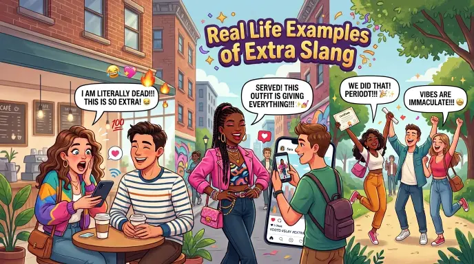 Real Life Examples of Extra Slang