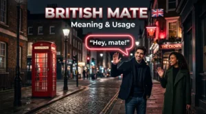 mate british slang