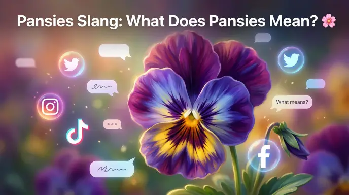 pansies slang