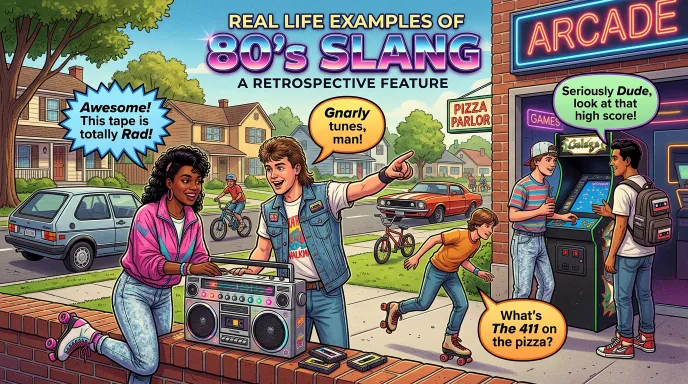 Real Life Examples of 80’s Slang
