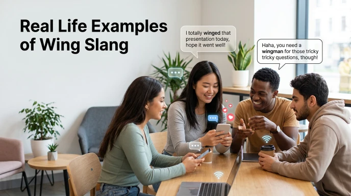 Real Life Examples of Wing Slang