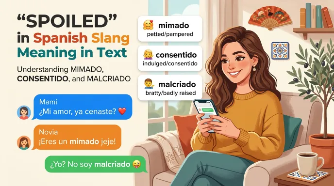 spoiled in spanish slang