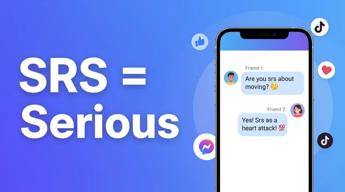 srs meaning slang