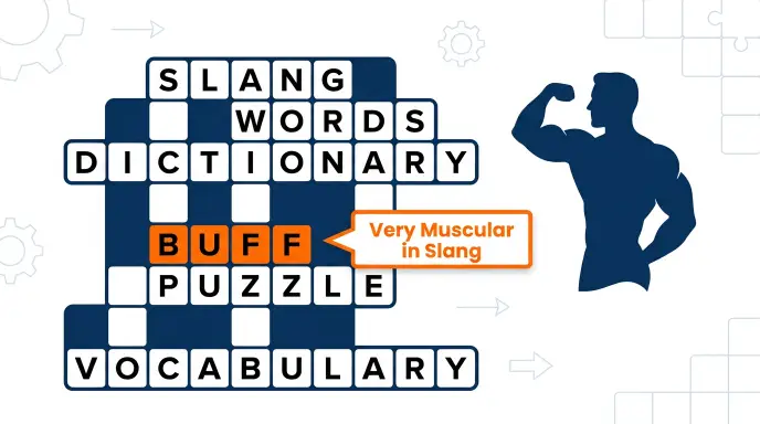 very muscular in slang crossword