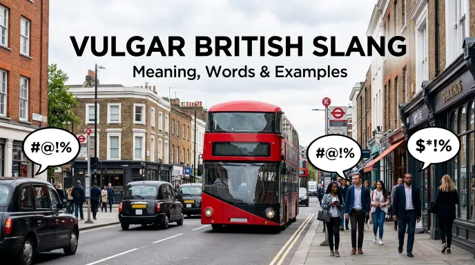 vulgar british slang