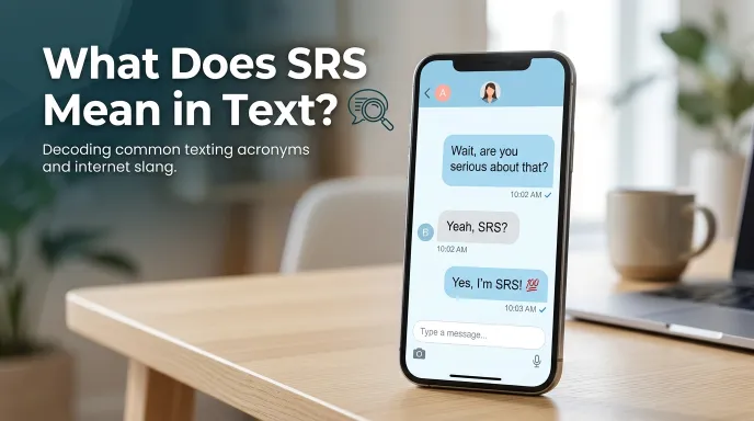 What Does SRS Mean in Text?