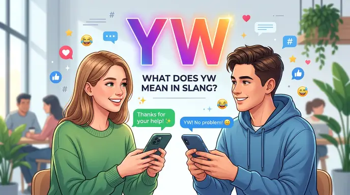 what does yw mean in slang