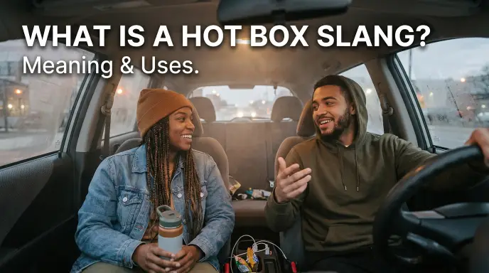 what is a hot box slang
