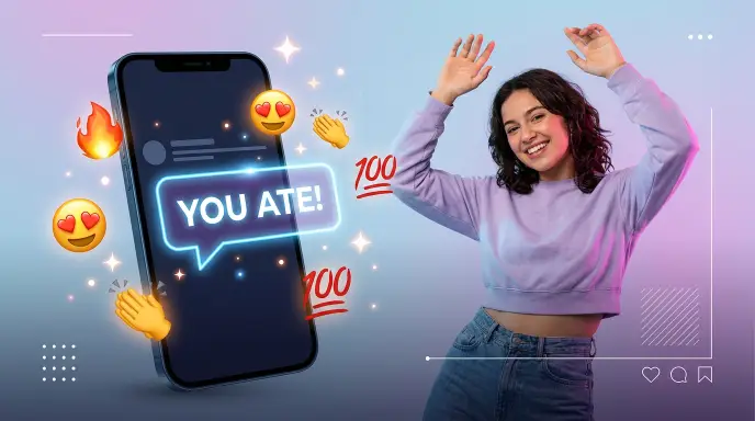 you ate slang
