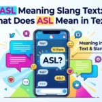 asl meaning slang text