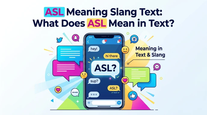 asl meaning slang text