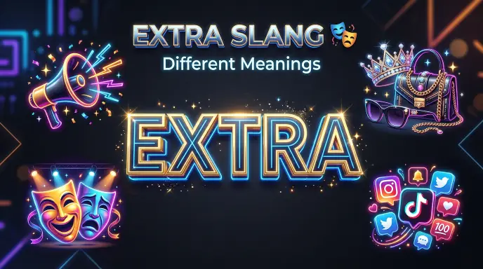Different Meanings of Extra in Slang