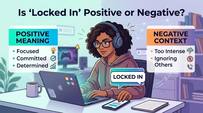 Is “Locked In” Positive or Negative?