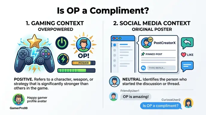 Is OP a Compliment?