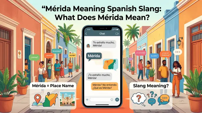 mérida meaning spanish slang