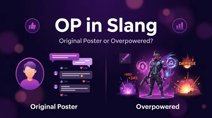 op in slang