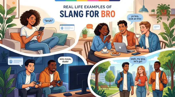 Real Life Examples of Slang for Bro