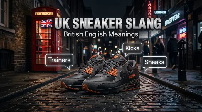 Slang for Sneakers in British English