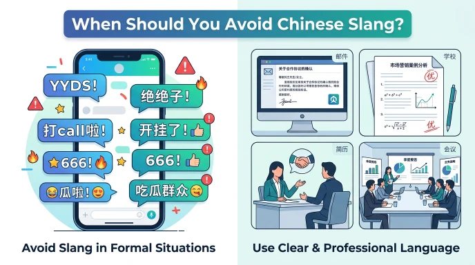 When Should You Avoid Chinese Slang?