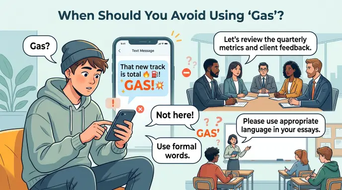 When Should You Avoid Using “Gas”?