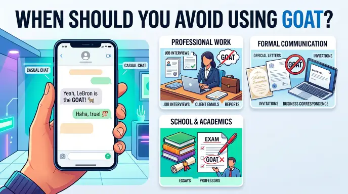 When Should You Avoid Using GOAT?