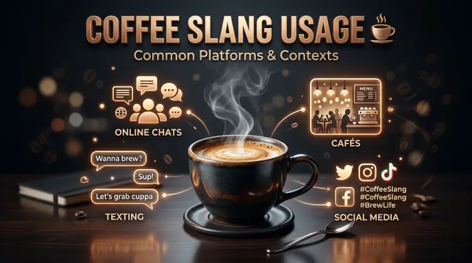 Where Are These Coffee Slang Terms Commonly Used?