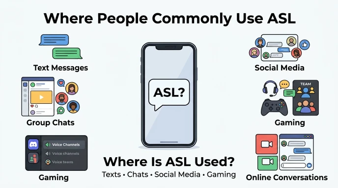 Where People Commonly Use ASL