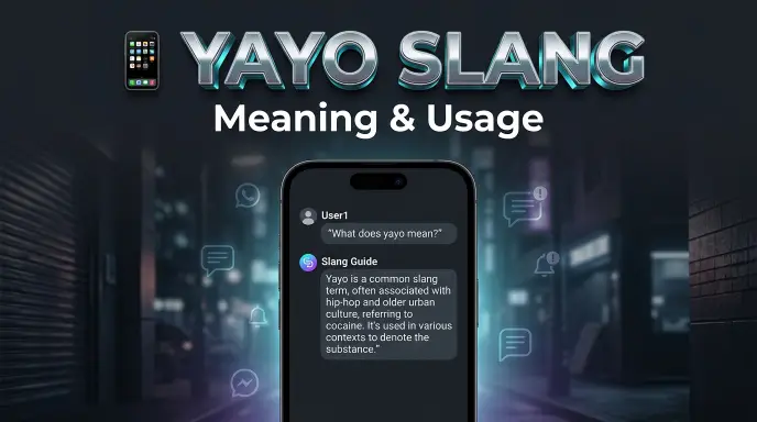 yayo slang meaning
